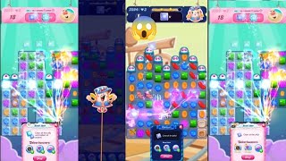 3 Levels || Candy Crush Level 3592 - 3595 || No HACK NO HACK #candy #game  screenshot 4