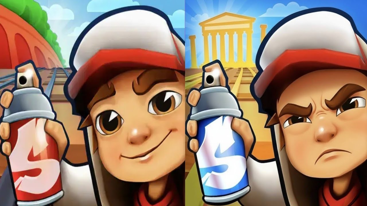 Subway Surfers : Greece 2025 🆚 Subway Classic 2025 Map Comparison 