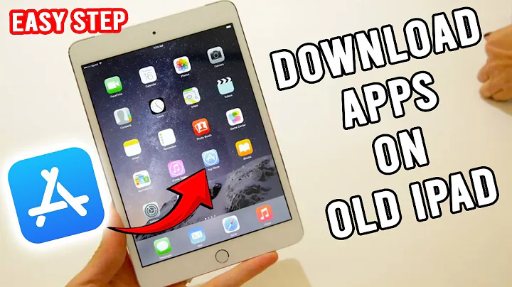 How to Download Apps on Old iPad 2,3,4,5 and iPad Mini (App Store)