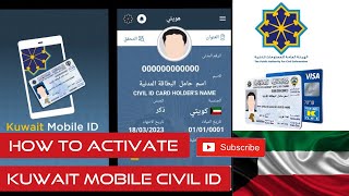 How to Activate Kuwait Mobile Civil ID ( step by step and easy ) screenshot 2