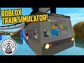 Playing with Trains on ROBLOX TRAIN SIMULATOR!!