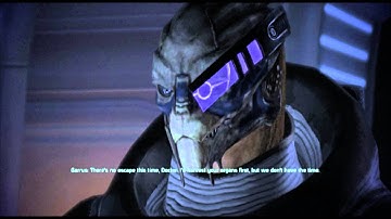 Mass Effect 1: Renegade Garrus confronts Saleon