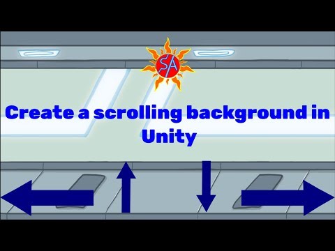 Create a scrolling background in Unity