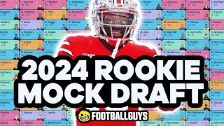 2024 Rookie Mock Draft 🔮 | Dynasty Fantasy Football