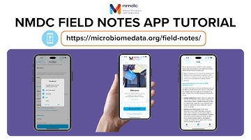Collecting metadata on the go with the NMDC Field Notes mobile app