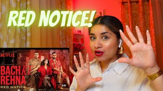 Bach Ke Rehna: RED NOTICE | Badshah, DIVINE, JONITA, Mikey McCleary | Netflix India Reaction Video