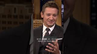 Jeremy Renner had fun with Denis Villeneuve's ACCENT on the set of Arrival😂