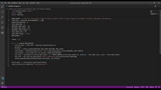 A Python code to compile a video diary