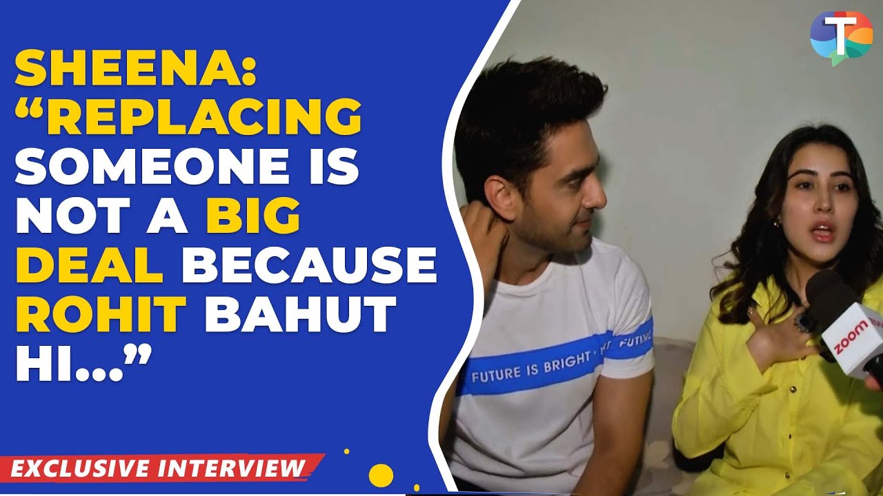 Sheena Bajaj TALKS about Rohit Purohit replacing Shehzada in YRKKH & their chemistry & love story