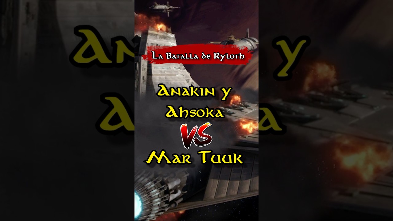 Así Anakin Skywalker y Ahsoka Tano ganaron la batalla espacial de Ryloth 
