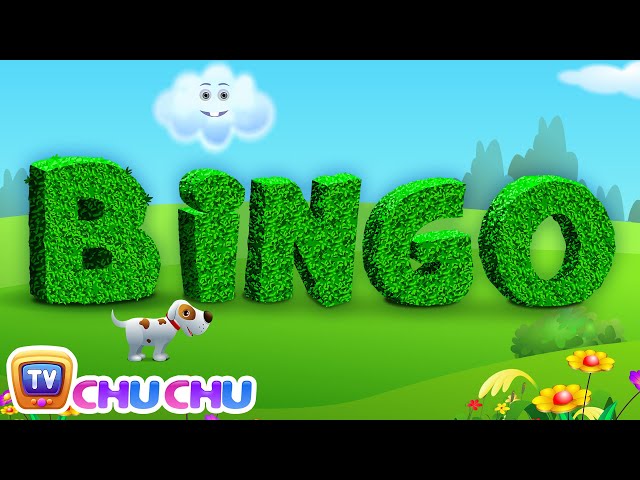 BINGO Dog Song - Nursery Rhyme With Lyrics - Cartoon Animation Rhymes & Songs for Children class=