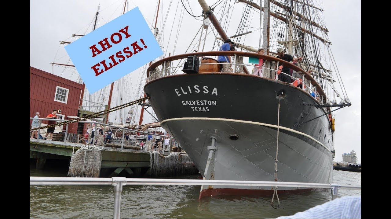 Tall Ships Galveston Elissa YouTube