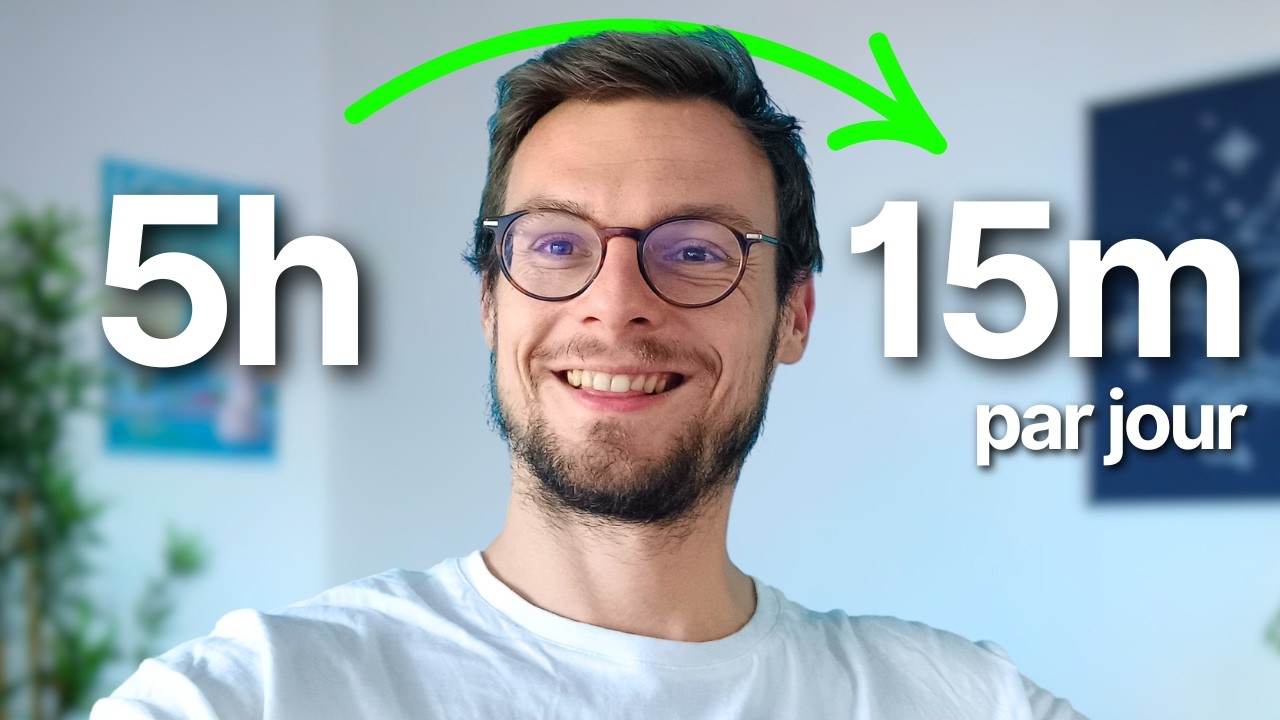 Comment j’ai réduit mon temps d’écran de 80% !