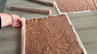 😋NEW METHOD‼️It has never been easier than this 🔥 A New Form of Döner at Home💯Making Döner with I...