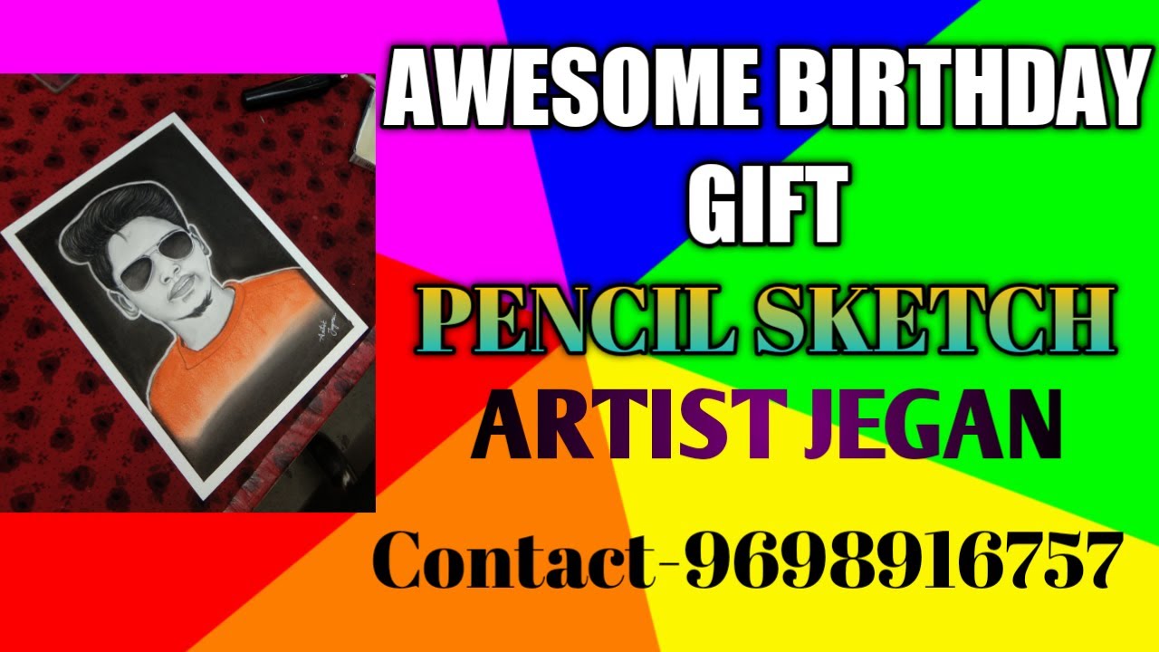 Order from Kumbakonam. ARTIST JEGAN birthday Gift. contact9698916757