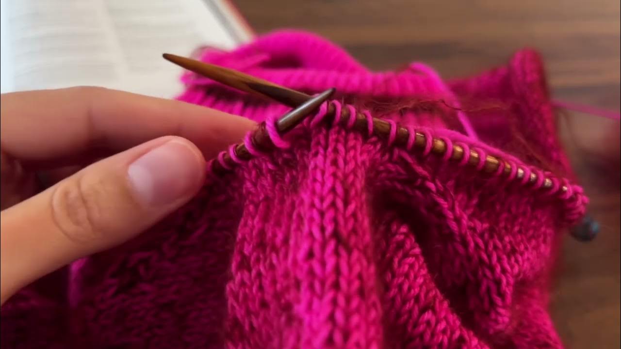 Tips for picking up underarm stitches on top down raglan/circular yoke