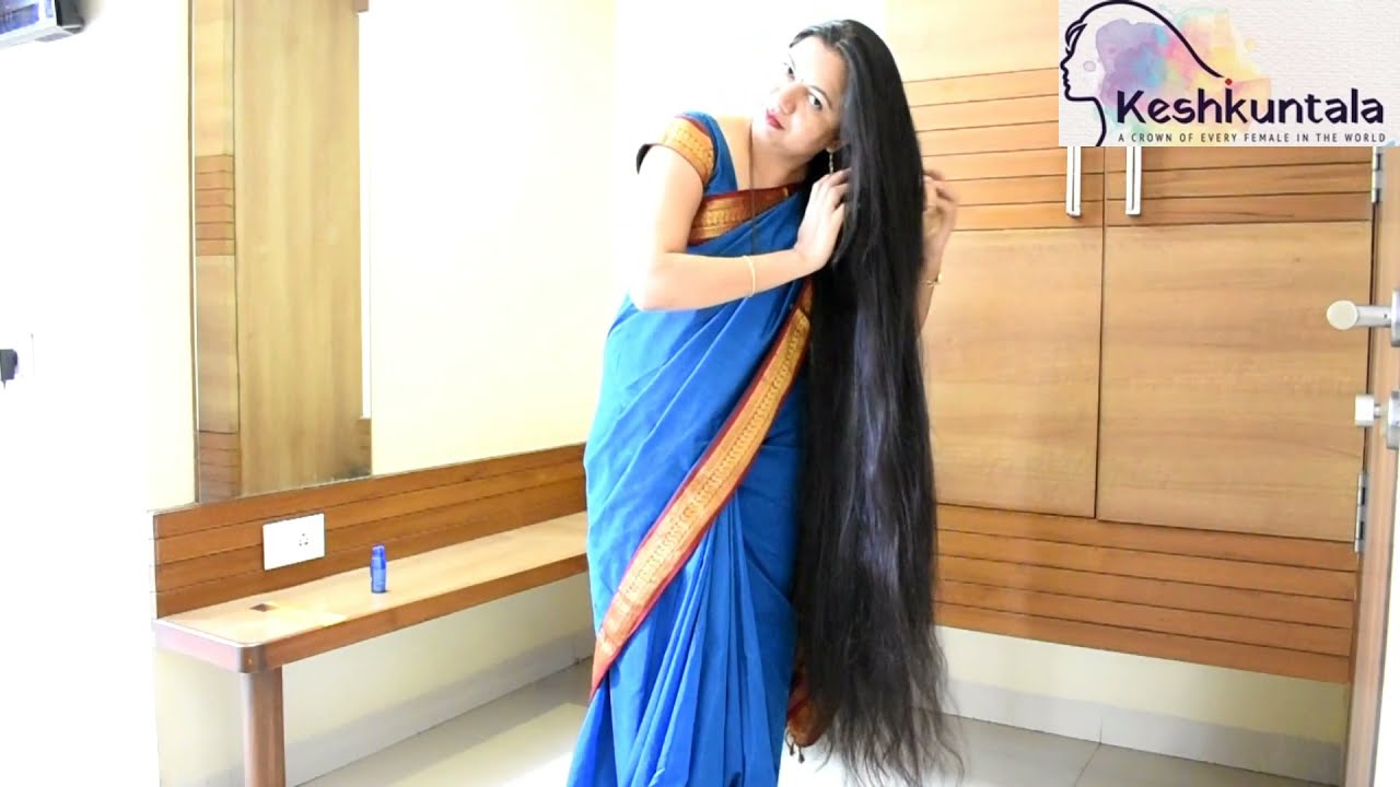 Keshkuntala Presents Our First Real Rapunzel P2 with Her Below Knee Length Extra Silky Shiny Mane