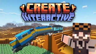 Train vs Giant Creeper Pit - Create Interactive