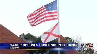 NAACP opposes government change