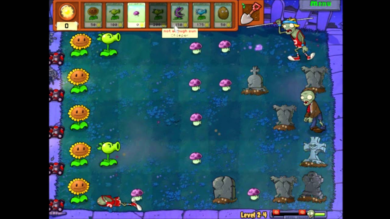 Lets Play! Plants Vs Zombies Ep. 7 Last Video Before New Mic! - YouTube
