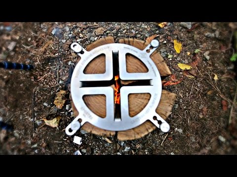 Swedish Fire Torch Log Grill