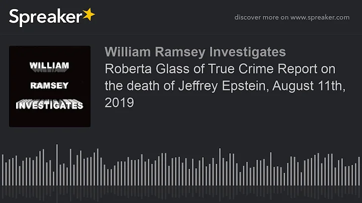 Roberta Glass of True Crime Report on the death of...