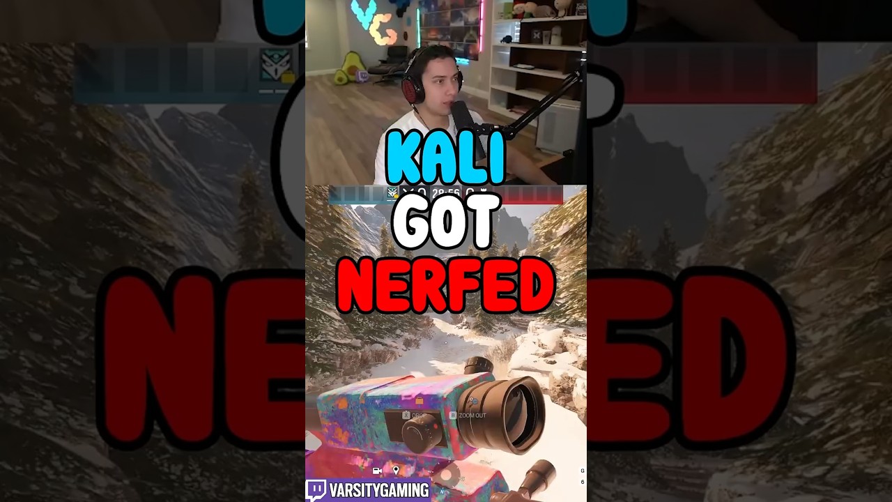 KALI GOT NERFED (SIEGE SCHOOL) 