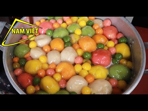 Video Làm bánh trôi nước cùng chị hàng xóm - Nam Việt - youtube