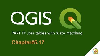 QGIS Tutorial:  Join table with fuzzy matching in QGIS 3.8 [EN] screenshot 4