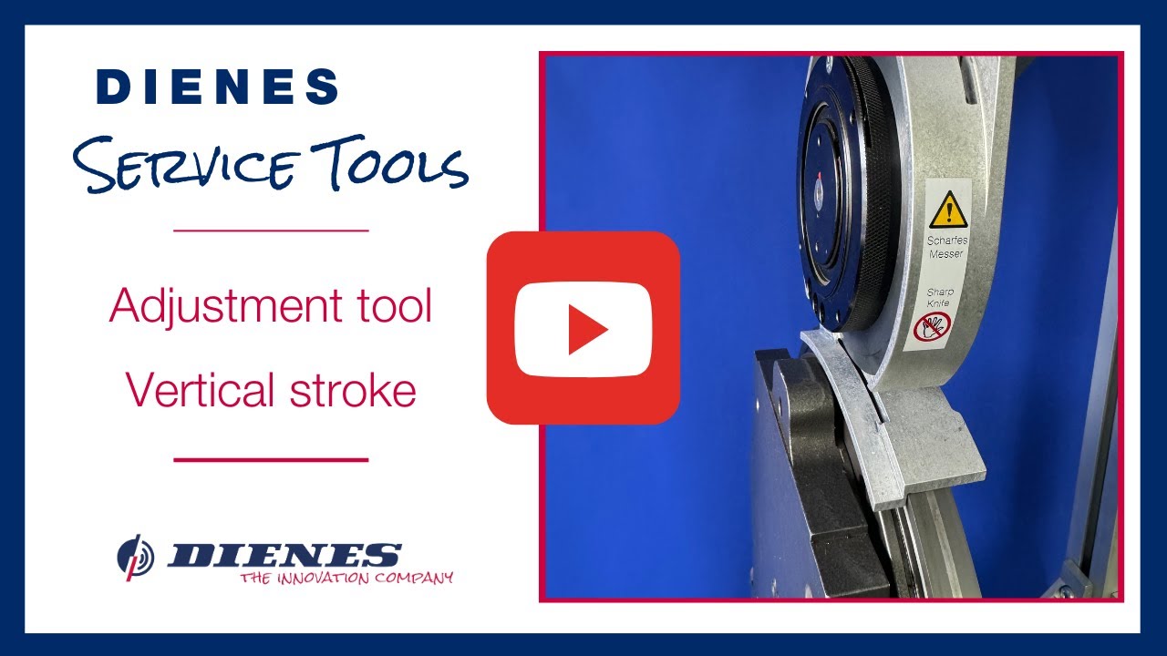 DIENES Service Tools - Adjustment tool for vertical stroke