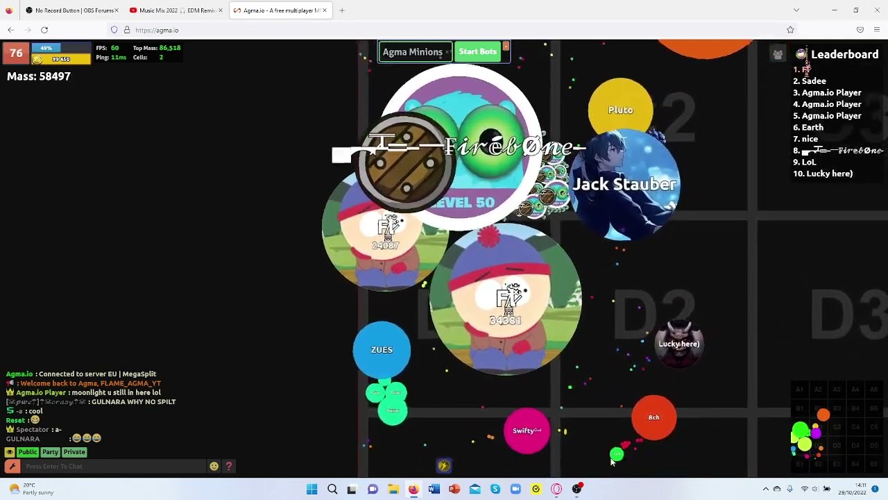 Me playing agma megasplit be like: