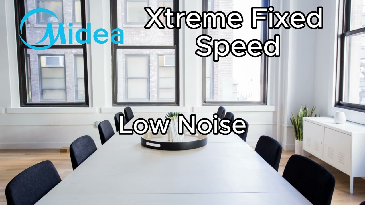 Midea Xtreme Fixed Speed Midwall Split Unit
