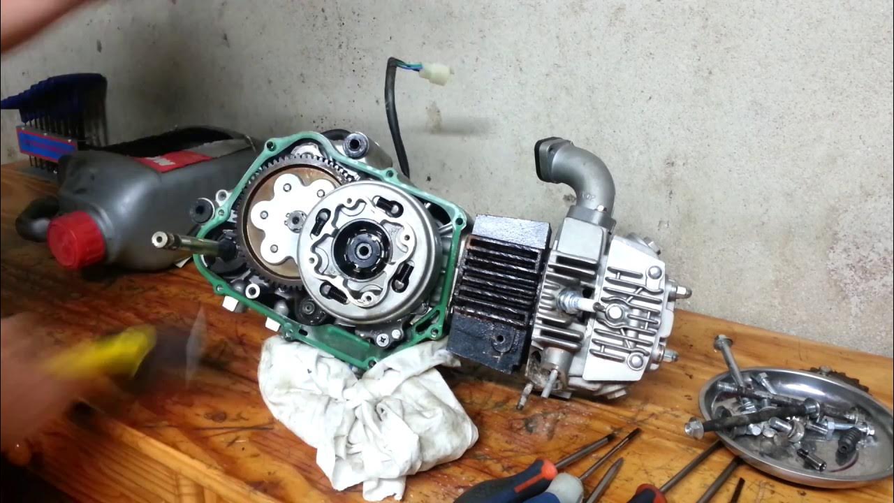Démontage moteur dirt 125 ycf 
