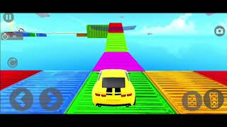 Racing Cars Extreme Stunt Drive Master by Game Pixels Studio in Android - Short Gameplay screenshot 2