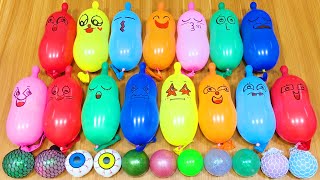 Making GLOSSY slime with FUNNY BALLOONS!!!Satisfying Slime Video #300