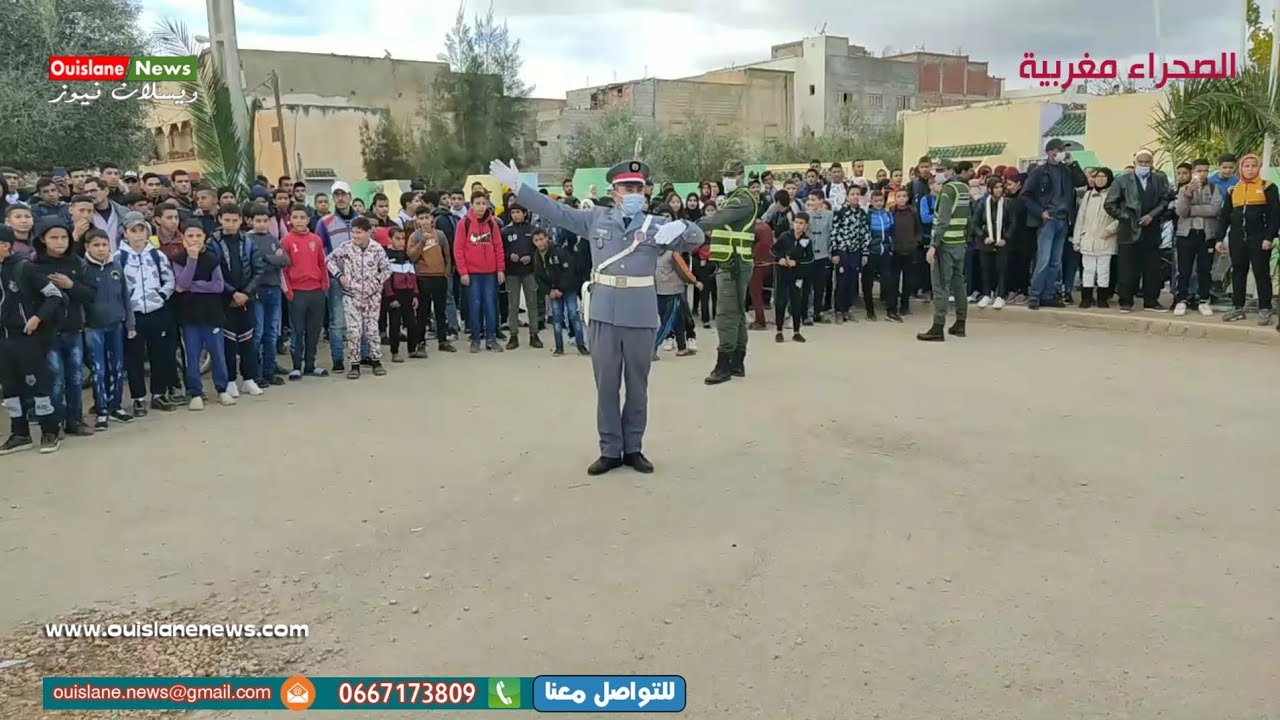 مهاية/مجهودات رجال الدرك الملكي بتدشين عامل مكناس ووفد الدبلوماسي اليباني (ويسلان نيوز)