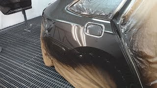 Painting car | Mirror results | Waterborne / Spray Clear coat Iwata ws400 1.4HD
