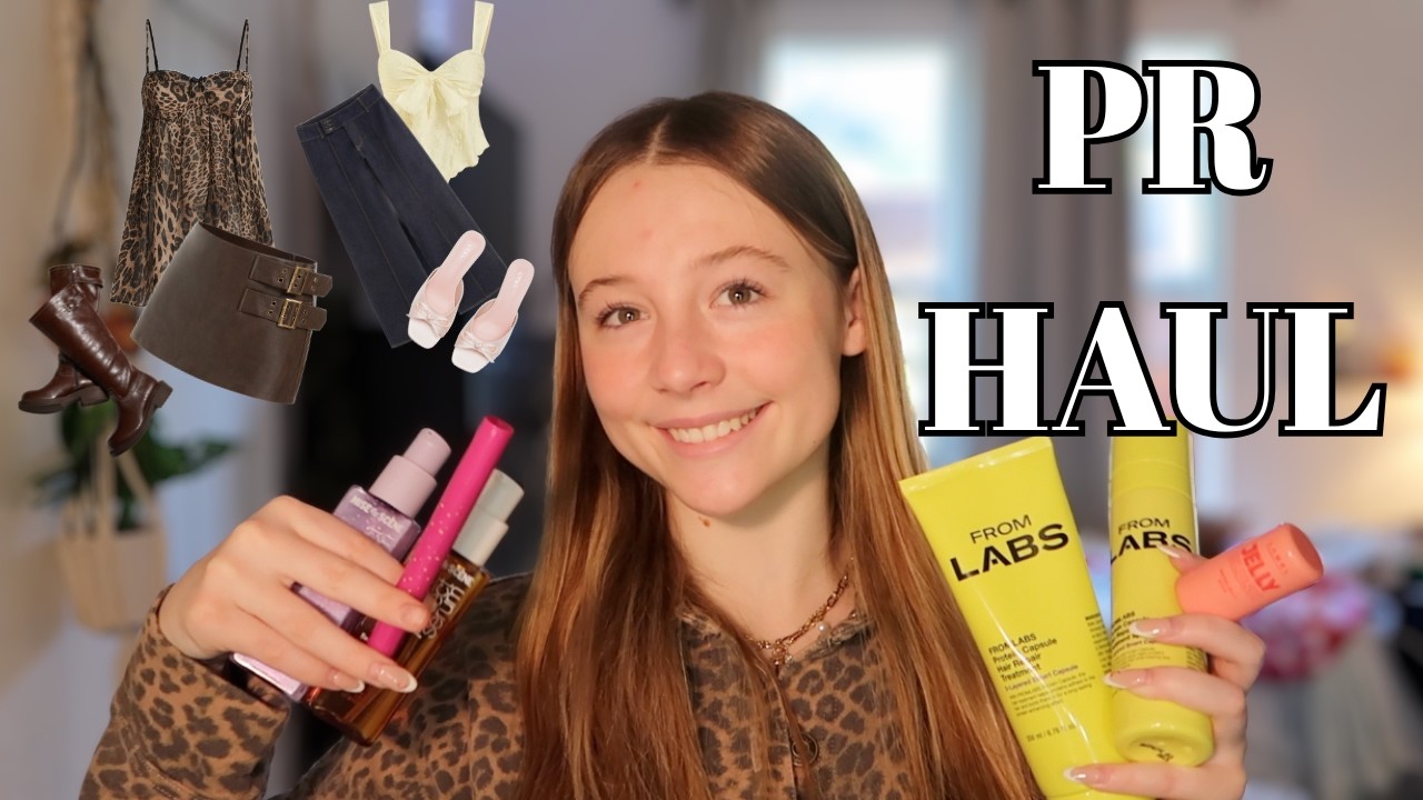 MASSIVE PR HAUL AS A MICROINFLUENCER