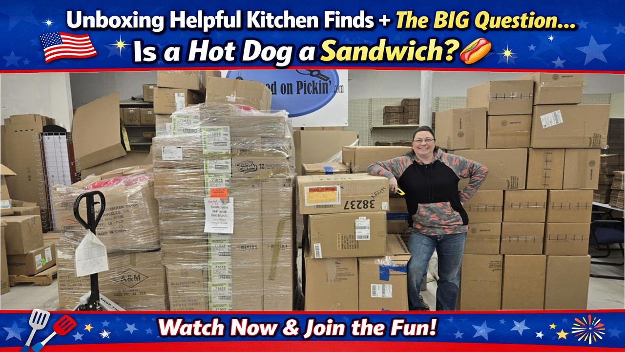 Unboxing Helpful Kitchen Finds + The BIG Question… Is a Hot Dog a Sandwich?