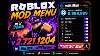 Roblox Mod Menu v2.727.1204 (Unlimited Robux) | Roblox Mod APK | Roblox Mod Menu 2026! screenshot 5