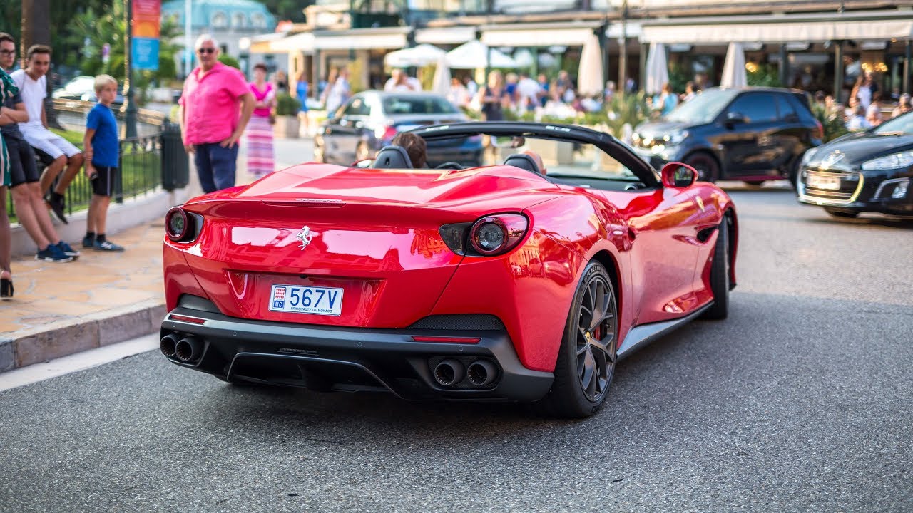 Ferrari Portofino Driving in Monaco !