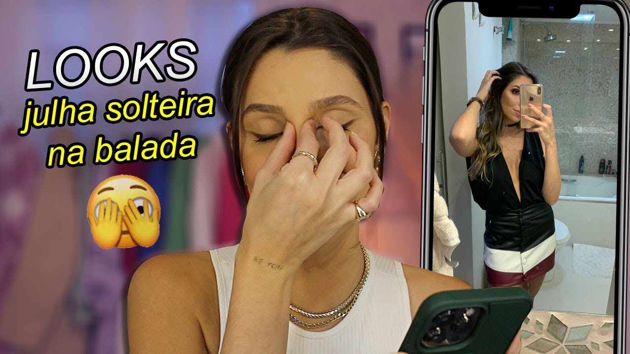 ANALISANDO MEUS LOOKS PRA BALADA DE 2019 | Julia Tedesco