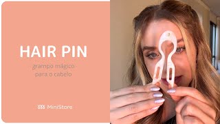Hair Pin Bianca | Grampo Mágico | Grampo Invisível | Mini Store Acessórios