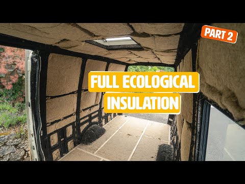 BEST ecological insulation for you van with HEMP PANELS