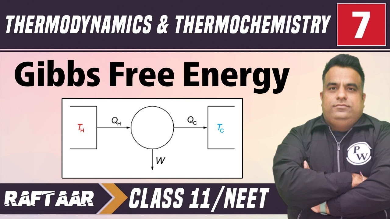 Thermodynamics & Thermochemistry 07 || Gibbs Free Energy || Class 11 ...