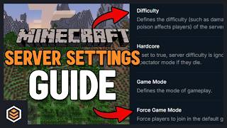 Minecraft Server Settings & How to Change Them!