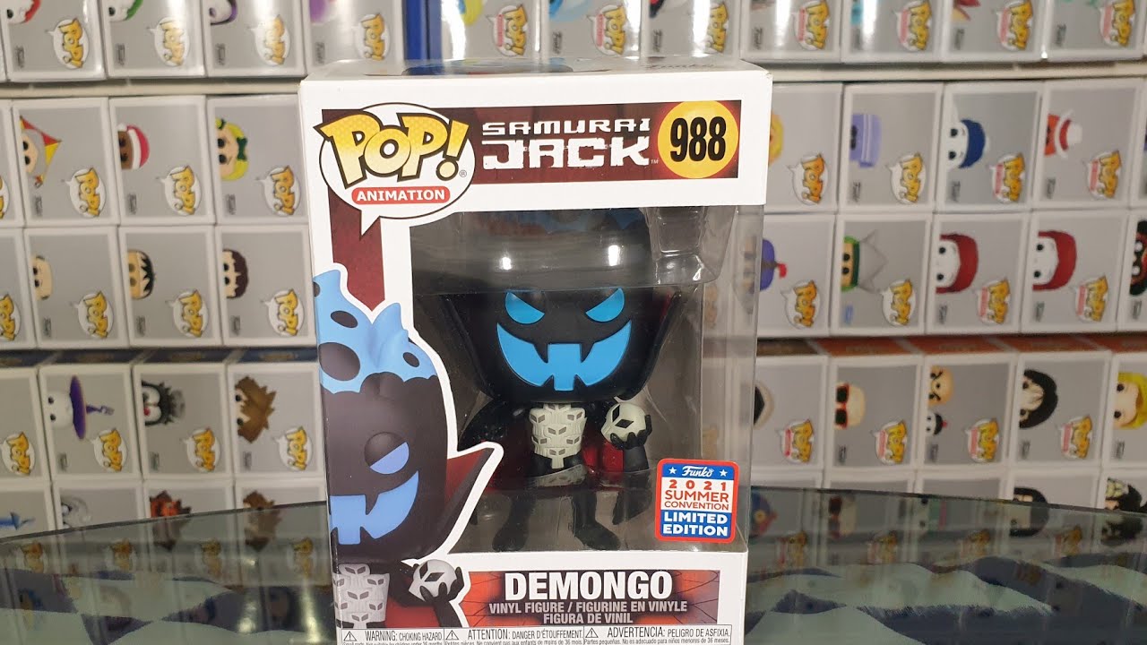 Unboxing: Samurai Jack Demongo 2021 Summer Convention Limited Edition Funko Pop Vinyl Figure