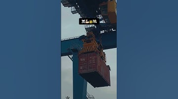 Container Loading port #kalmar #cargoship #subscribe #containership #share #video