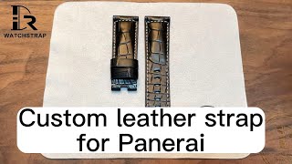 HighEnd Replacement Croco Leather Watch Straps for Panerai – Watch Bands | Drwatchstrap