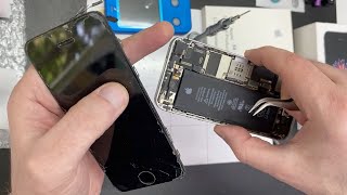 картинка: Замена батареи iPhone SE (Оригинал)